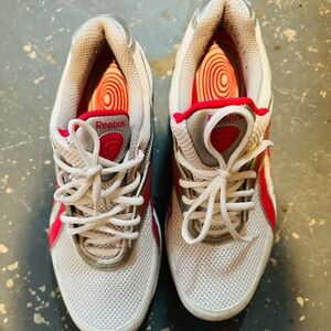 Reebok White and pink Sneakers